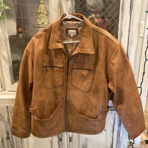 Beautiful Sundance brown real leather jacket